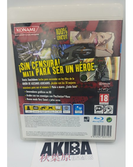 PS3 - No more Heroes  PAL ES