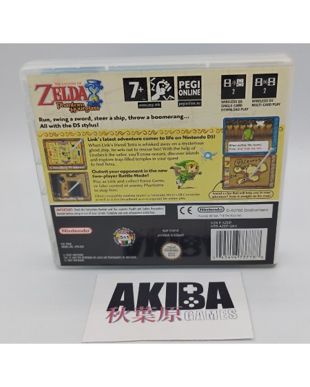 DS - Zelda Phantom Hourglass PAL UK