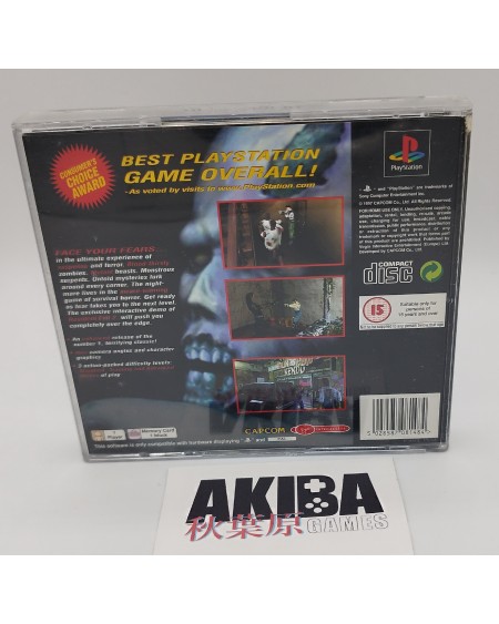 PS1 - Resident Evil Director´s Cut PAL UK