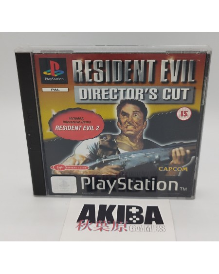 PS1 - Resident Evil Director´s Cut PAL UK