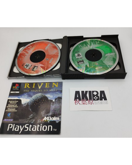 PS1 - Riven the Sequel to Myst PAL