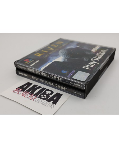 PS1 - Riven the Sequel to Myst PAL