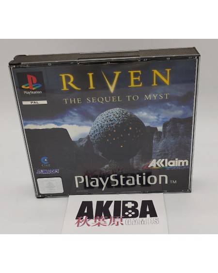 PS1 - Riven the Sequel to Myst PAL
