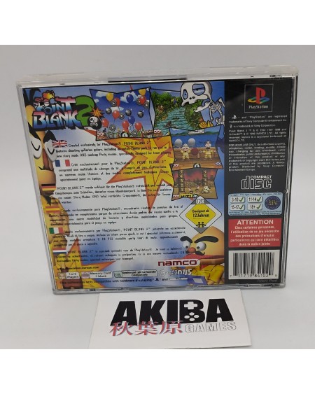 PS1 - Point Blank 2 + Demo PAL