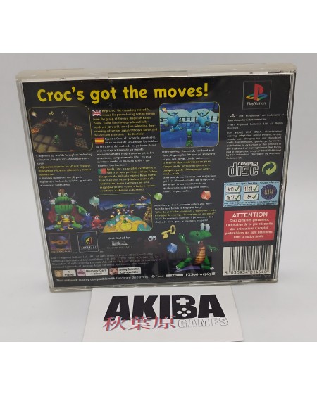 PS1 - Croc Legend of the Gobbos PAL