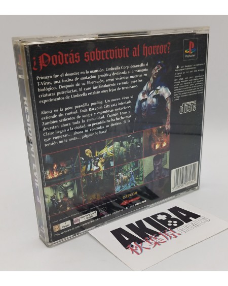 PS1 - Resident Evil 2 Platinum PAL