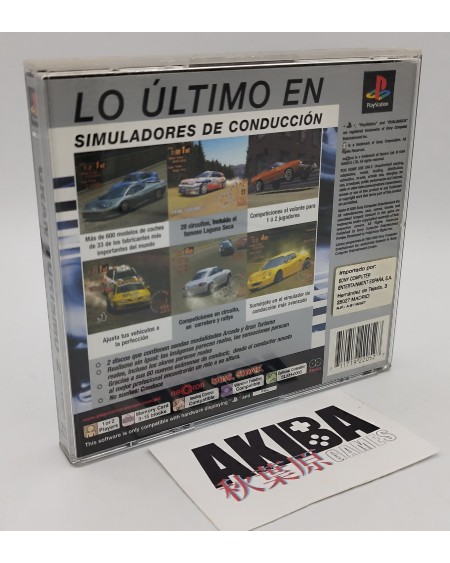 PS1 - Gran Turismo 2 Platinum PAL