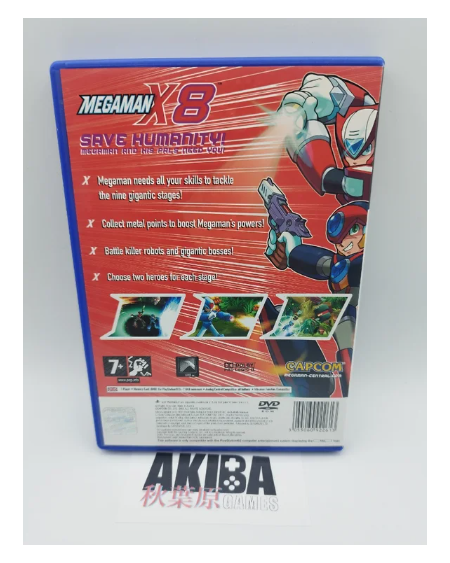 PS2 - Megaman x8