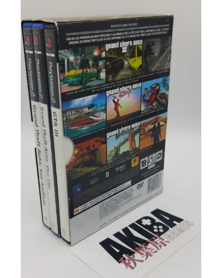 PS2 - Grand Theft Auto: La Trilogía