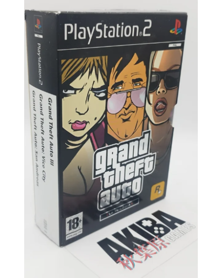 PS2 - Grand Theft Auto: La Trilogía