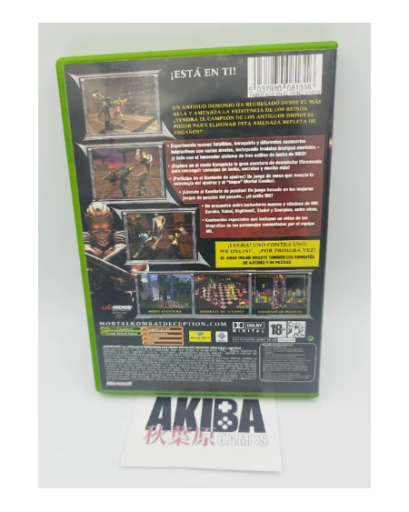 Xbox - Mortal Kombat Deception
