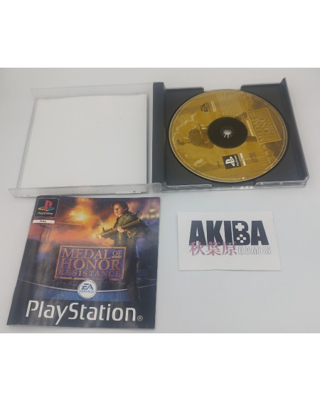 PS1 - Medal of Honor Resistance