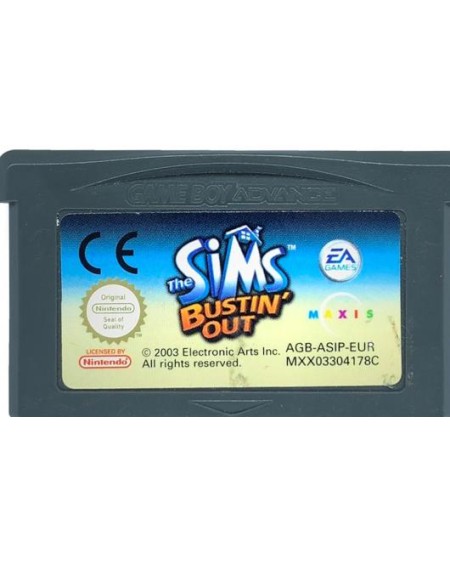GBA - The Sims Bustin Out PAL EUR