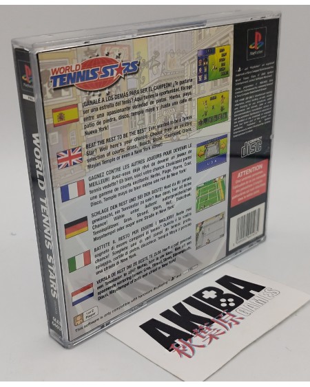 PS1 - World Tennis Stars PAL ES