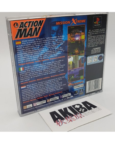 PS1 - Action Man Mission Xtreme PAL ES