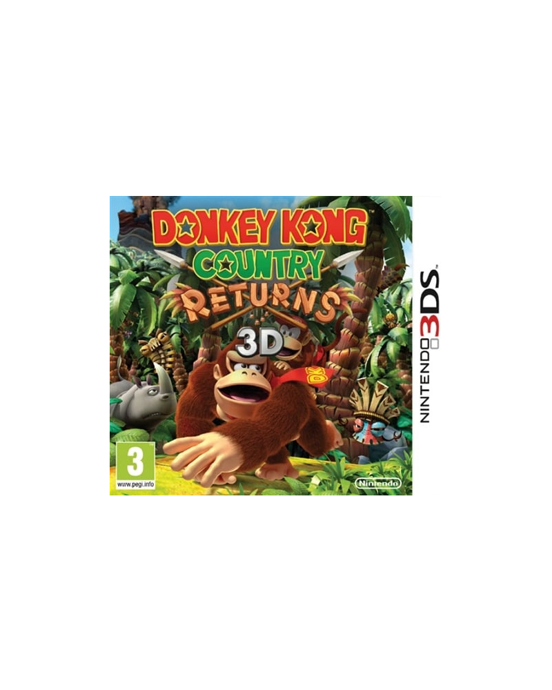 3DS - Donkey Kong Country Returns 3D