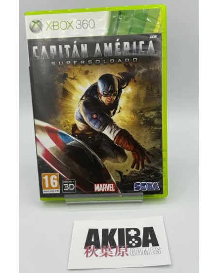 Xbox 360 - Capitan america Super soldado