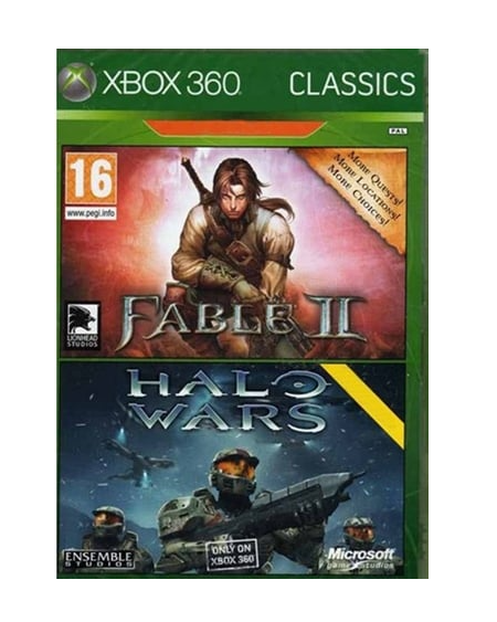 Xbox 360 - Fable II / Halo Wars