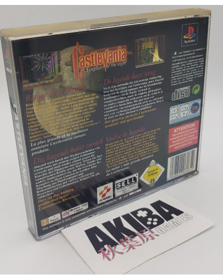 PS1 - Castlevania Symphony of the night PAL