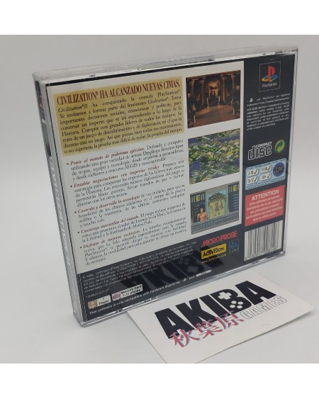 PS1 - Civilization II PAL