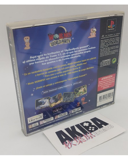PS1 - Worms World Party PAL