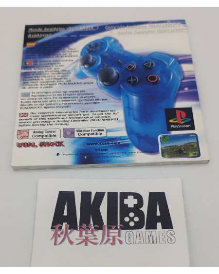 PS1 - Ace Combat 3 Electrosphere platinum PAL