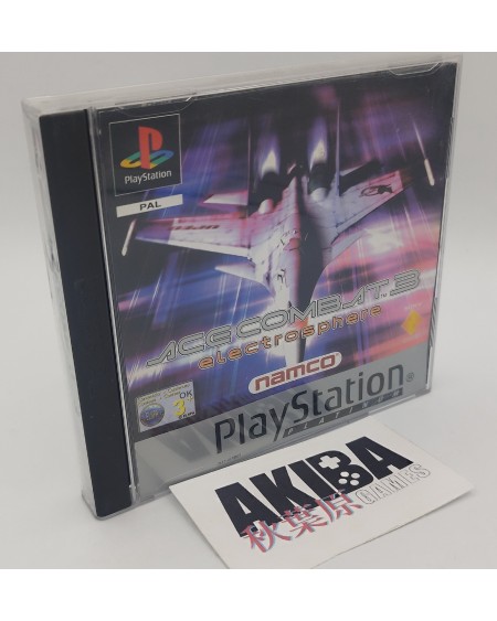 PS1 - Ace Combat 3 Electrosphere platinum PAL