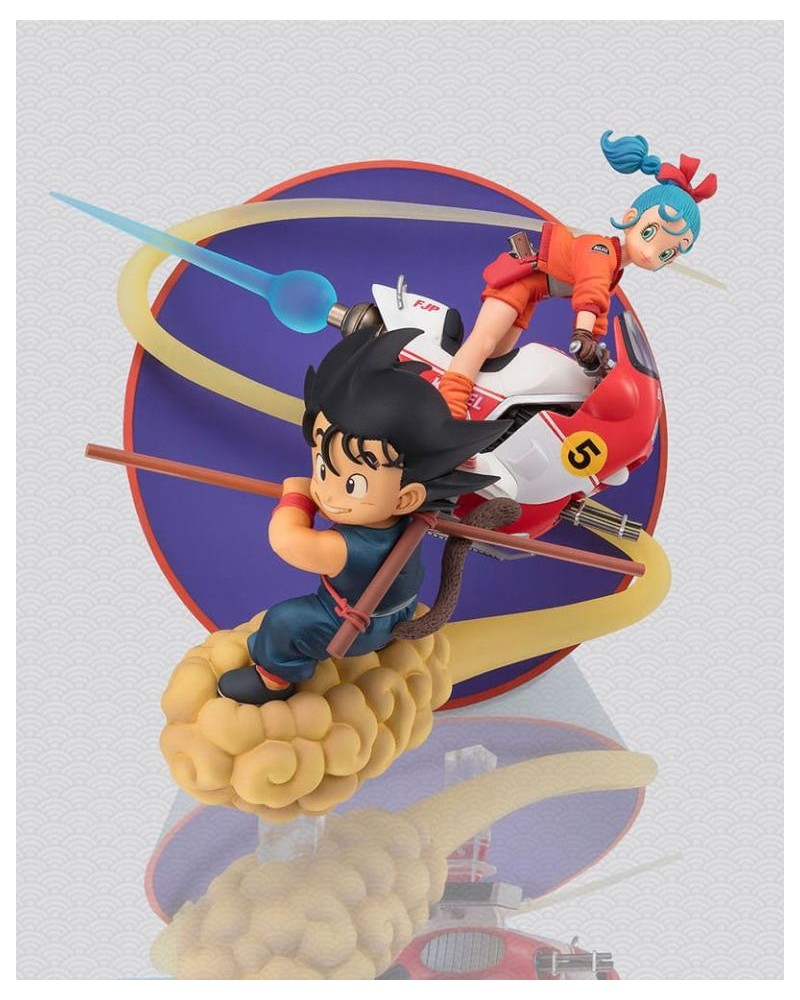 Figura Dragon Ball Figuarts Goku & Bulma 