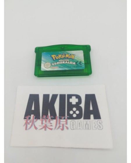 GBA - Pokemon Ed  Esmeralda PAL