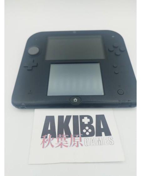 Nintendo 2DS Azul Y Negro   Cargador