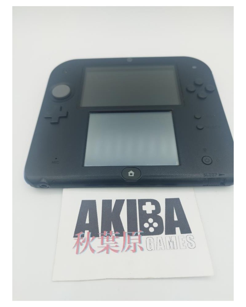 Nintendo 2DS Azul Y Negro   Cargador