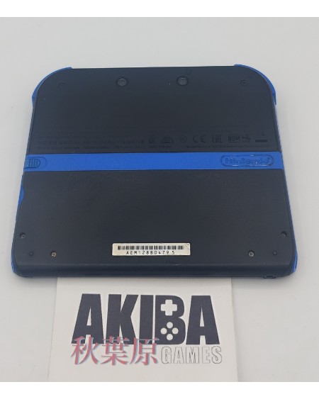 Nintendo 2DS Azul Y Negro + Cargador