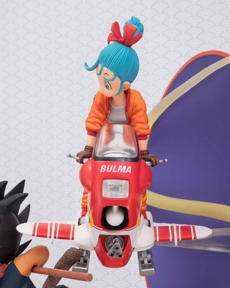 Figura Dragon Ball Figuarts Goku & Bulma