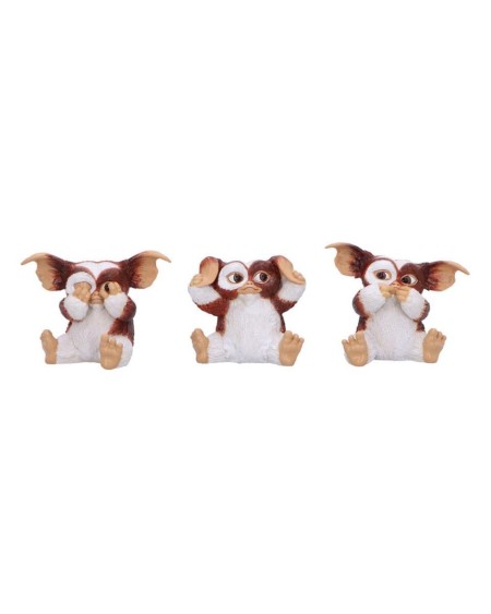 Pack figuras Gremlins Three Wise Gizmo 8cm