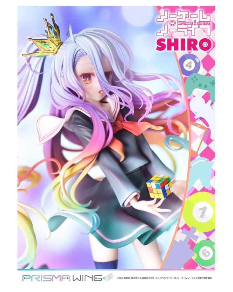 Fig  No Game No Life 1/7 Prisma Wing Shiro