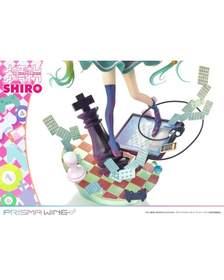 Figura No Game No Life PVC 1/7 Prisma Wing Shiro