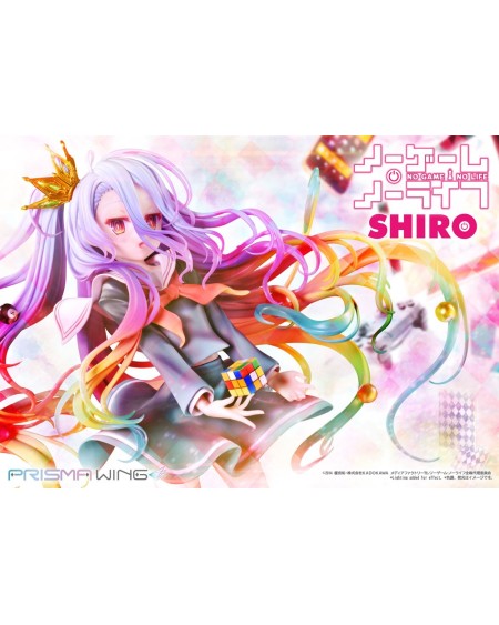 Figura No Game No Life PVC 1/7 Prisma Wing Shiro