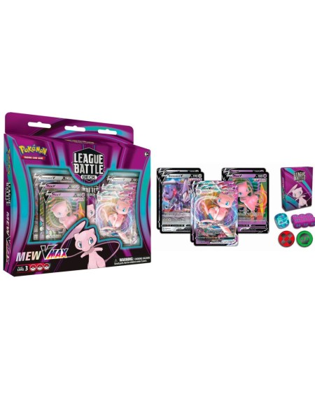 Baraja Combate de Liga Mew VMax Pokémon Español