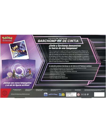 Blister Garchomp ex de Cintia Juntos de Aventuras Español