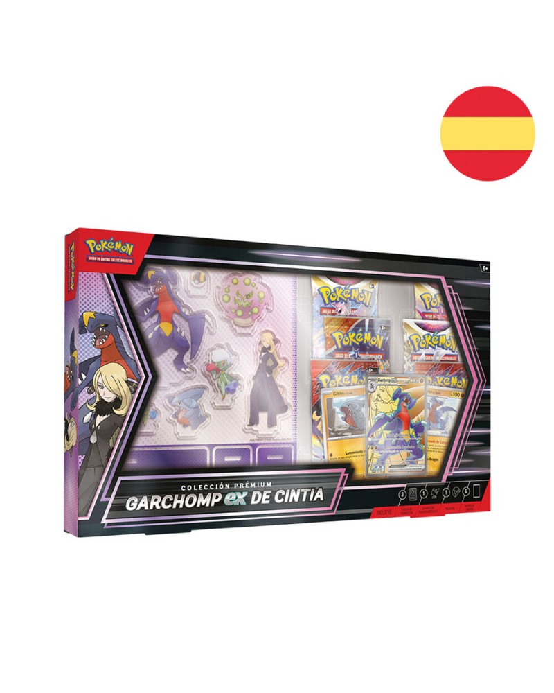 Blister Garchomp ex de Cintia Juntos de Aventuras Español