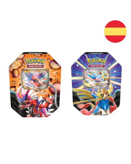 Lata Cartas Pokémon Leyendas Afiladas Español