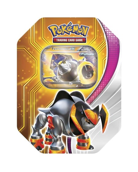 Lata de cartas Destinos Paradójicos Pokémon español