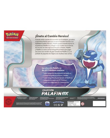 Blister Cartas Pokémon Palafin ex Español
