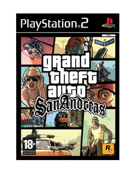 PS2 - Grand Theft Auto  San Andreas PAL ES