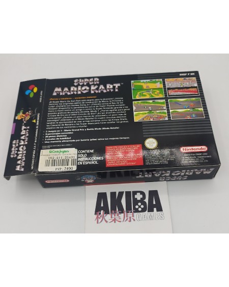 SN -  Super Mario Kart PAL ES