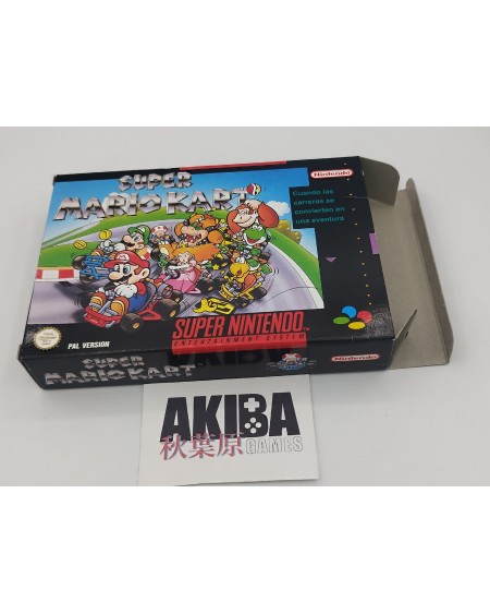 SN -  Super Mario Kart PAL ES