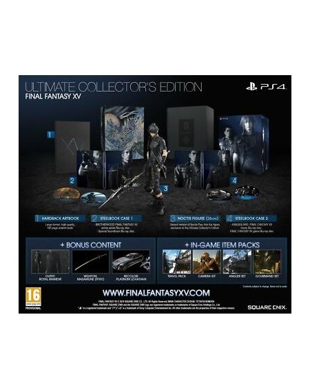 PS4 - Final Fantasy XV Ultimate Collector Ed  PAL 