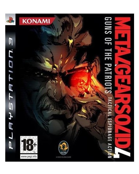 PS3 - Metal Gear Solid 4 PAL ES