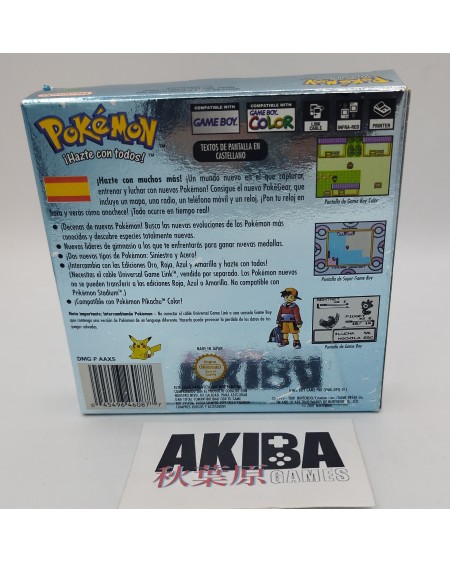 GBC - Pokemon Edición Plata PAL ES