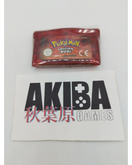 GBA - Pokemon Edicion Rubi